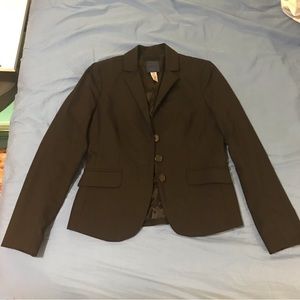 J. Crew women’s black blazer size 4 wool, fully lined